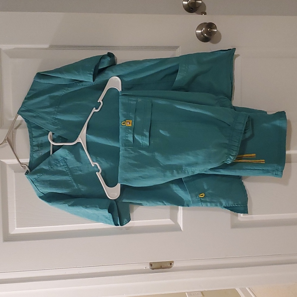 Women's scrub set.